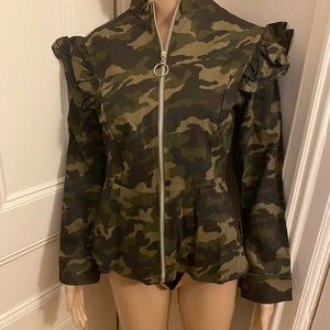 Army puff jackets